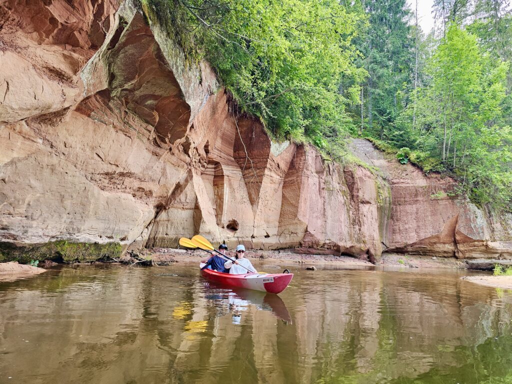 Amata River - Kayaking in Latvia
